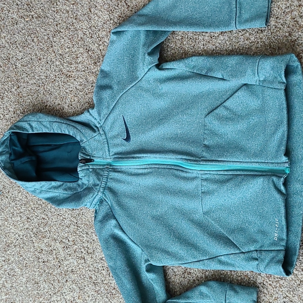 Nike zip up jacket, size S
